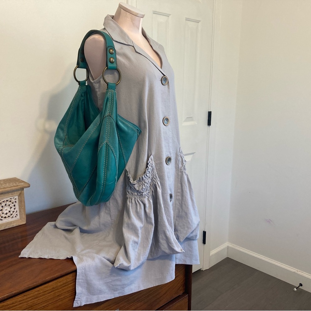 For Cynthia Gray Asymmetrical Sleeveless Blouse/Shirt in size S